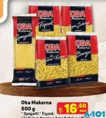 OBA MAKARNA ÇEŞİTLERİ 500 G